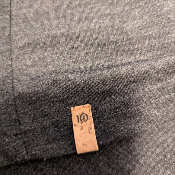 Men's Tentree Grey Charcoal Polo - Picture 4 of 7